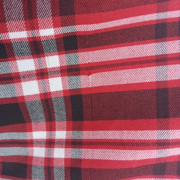 Design Lab Lord & Taylor red plaid 90’s skirt - Picture 6 of 8